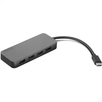 Lenovo 4X90X21427 USB-C centrmezgls / dokstacija, 4×USB-A, pelēks