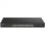 D-Link 24-portu 10GBASE-T + 4-portu 10/25G SFP28 Smart Managed Slēdzis