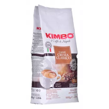 KIMBO Caffe Crema Classico veselas kafijas pupiņas 1 kg
