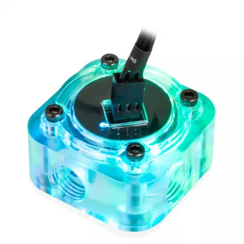 Barrow SLFV2-RGB W ARGB balts - šķidruma plūsmas sensors PC dzesēšanas lokiem