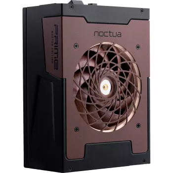 Seasonic Prime TX-1600 Noctua Edition, PC barošanas bloks melns, 2x 12-pin augstas jaudas GPU, 6x PCIe, kabeļu pārvaldība, 1600 W