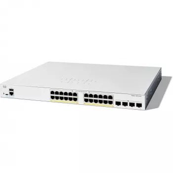 Pārvaldāms slēdzis Cisco Catalyst 1300-24FP-4X 24 Port GE Pilns PoE 4x10GE SFP+