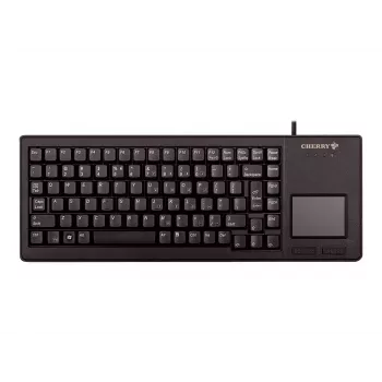 CHERRY XS Touchpad tastatūra universāla USB QWERTY US English Melna