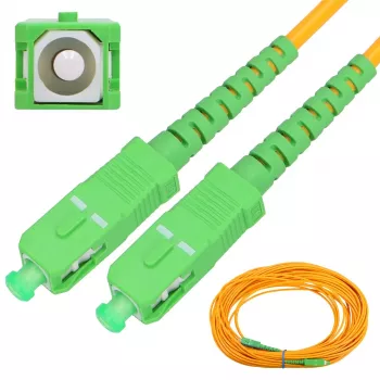 Optiskais kabelis Extralink SC/APC–SC/APC Singlemode G.657.A1 3 mm, 5 m