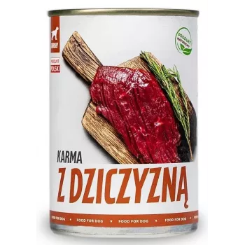TUF TUF brieža gaļas konservs suņiem - Slapjā barība - 800 g