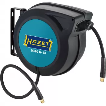 HAZET 9040N-13 - Sienas spole - automātiska - funkcionāla - melna - zila - plastmasa - polimērs - sienas stiprinājums