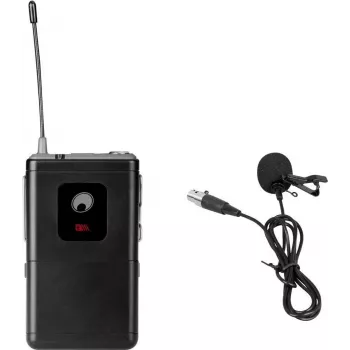 Lavaljē mikrofons Omnitronic UHF-E sērija 823.6 MHz