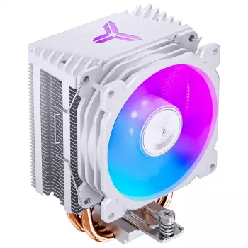 CPU dzesētājs Jonsbo CR-1400 E White ar 140mm ventilatoru, torņa gaisa dzesētājs, balts