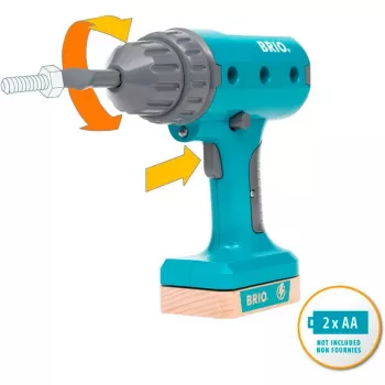 Rotaļu bezvadu skrūvgriezis BRIO Builder 63460000