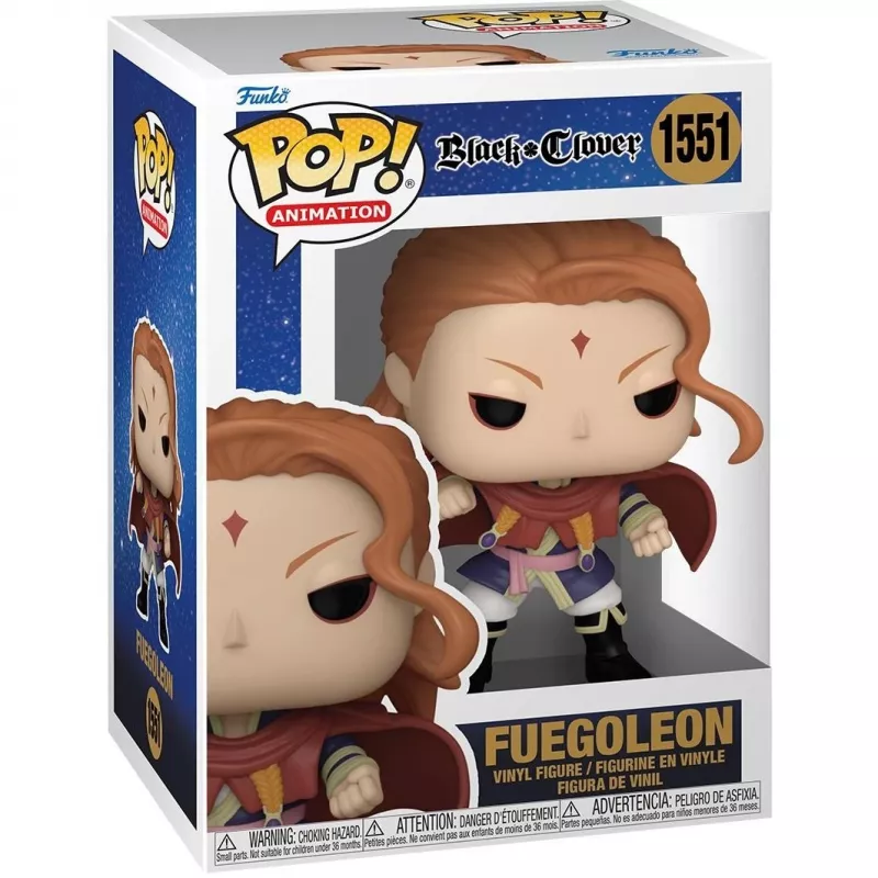 Funko Pop figūra Black Clover Fuegoleon 10cm (143273)