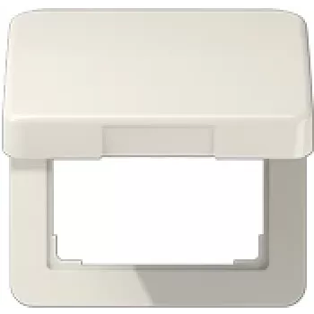 Jung CD 590 KL Ivory (CD590KL) – kontaktligzda ar vāku, ziloņkaula krāsa