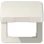 Jung CD 590 KL Ivory (CD590KL) – kontaktligzda ar vāku, ziloņkaula krāsa