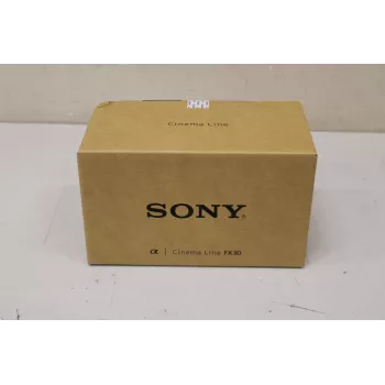 Kino kamera Sony FX30B 35mm maināms objektīvs (bez XLR) — bojāts iepakojums