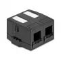 Iespiedrāmis DeLOCK 85842 Plastmasa Melns 545x573x324mm
