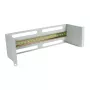 Rack sliede ALLNET ALL-S0002241 — 3U pelēks, 1,42 kg