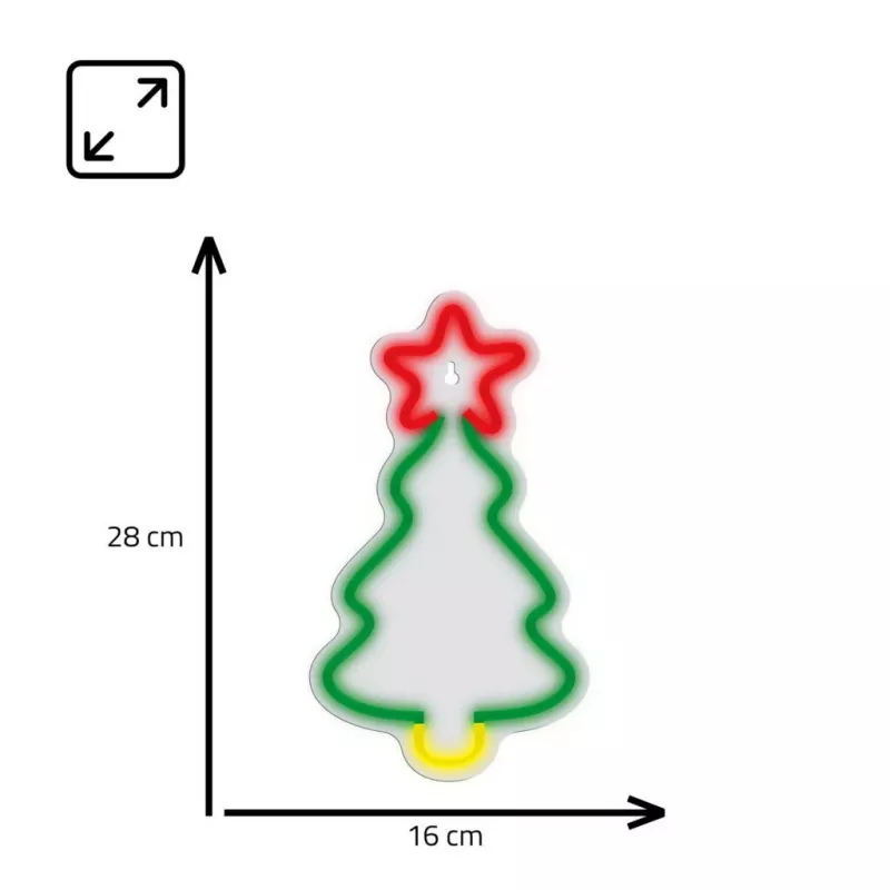 Manta SNL106MT neona stila LED eglīte ar USB barošanu