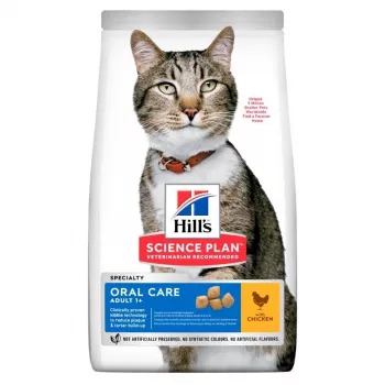 HILL'S SP Adult Oral Care Chicken - sausā barība kaķiem - 1.5kg