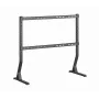 Grīdas TV statīvs GEMBIRD TVS-D90F-01 45–90 collu televizoriem, tērauds, fiksēts augstums, VESA 200x200–800x400, max slodze 60 kg, 970×800×525 mm