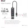 USB Hubs CLUB3D USB 3.2 Gen1 Type-A 3 Porti ar Gigabit Ethernet