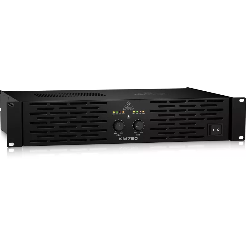 Behringer KM750 audio pastiprinātājs 2.1 kanāli Melns