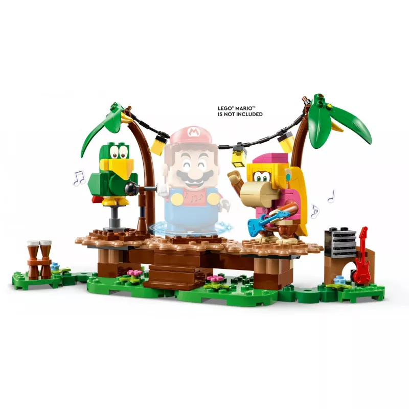 LEGO Super Mario Jungle Jam paplašinājuma komplekts 71421 ar Diksiju Kongu – interaktīvas spēles paplašinājums