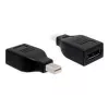 DeLOCK 65238 Adapter DisplayPort Mini vīrišķais uz DisplayPort sievišķo