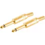 Vadu savienotājs ShiverPeaks BS50600-G2 6.3mm Zelts Vīrietis 2 gab.