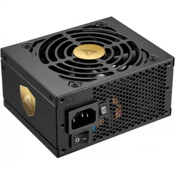 Sharkoon Rebel P20 SFX 750W barošanas bloks (melns, 1x 12 kontaktu augstsprieguma savienotājs, 2x PCIe, kabeļu pārvaldība, 750 vati)