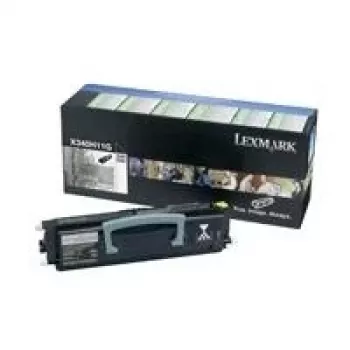 Lexmark Toner X340H11G - Melns - 6 000 lappušu ietilpība (X340H11G)