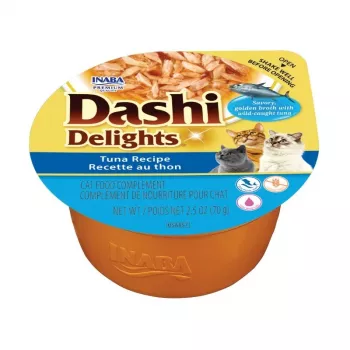 INABA Dashi Delights Tuna recipe mitrā kaķu barība 70 g