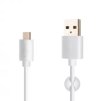 USB uz USB-C datu un uzlādes kabelis FIXED FIXD-UC2M-WH — 2,0 m, balts