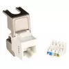 Lanview LVN128146 keystone modulis, Cat6a, nescreenēts, metālisks