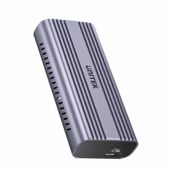 SSD ārējais korpuss UNITEK S1226A Melns Pelēks M.2 PCI Express 40 Gbit/s