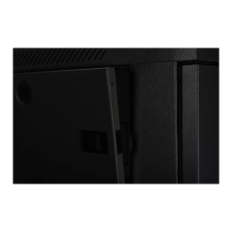 DIGITUS Dynamic Basic DN-19 16-U-EC-SW – 19 inch tīkla skapis sienas montāžai, 16U, melns (RAL 9005)