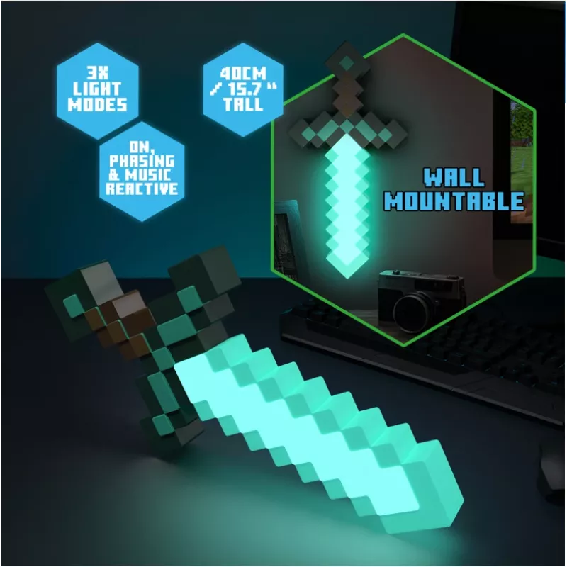 Paladone Minecraft Sword Light Dekorācijas lampa