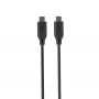 USB kabelis Silicon Power LK15CC 1m USB-C Melns 0.48 Gbit/s