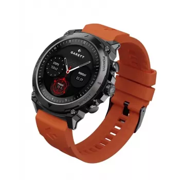 Garett Atom Black Steel viedpulkstenis