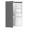 Ledusskapis ar saldētavu Gorenje NRB620E61X4WFE, brīvi stāvošs, nerūsējošais tērauds, kopējā ietilpība 413 L, saldētava apakšā 130 L, NoFrost, LED displejs