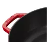 Staub Cepešpanna Chistera 28cm apaļa ķiršu sarkana 40511-474-0