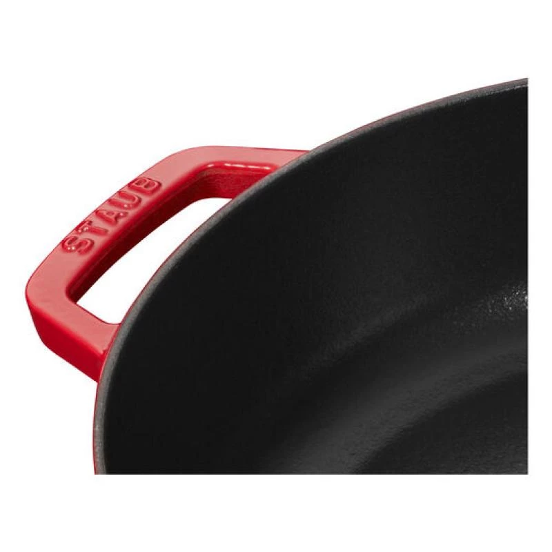 Staub Cepešpanna Chistera 28cm apaļa ķiršu sarkana 40511-474-0