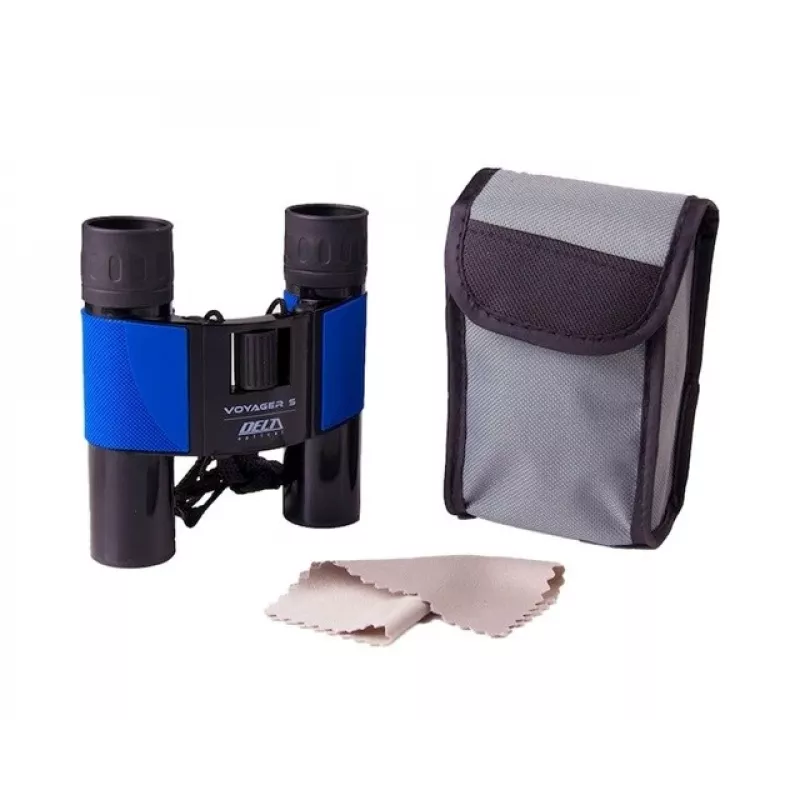 Delta Optical Voyager S 10x25 binoklis, melns
