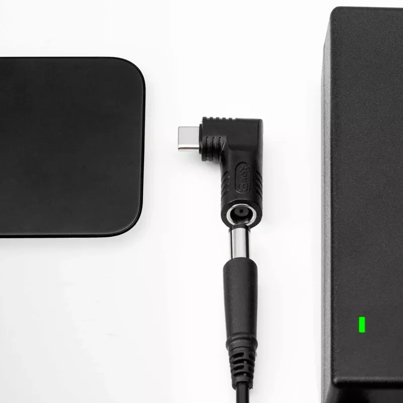 Akyga AK-ND-D13 DC 4,5 x 3,0 mm + tapa – USB-C PD adapteris klēpjdatora lādētājam, 65 W