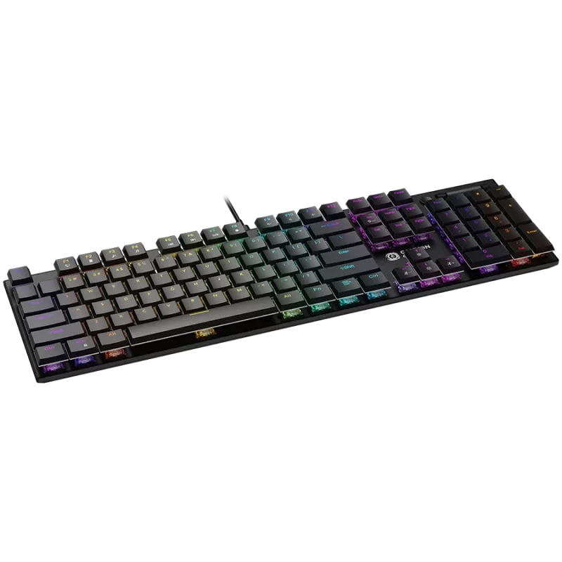 CANYON tastatūra Cometstrike GK-55 EN/RU vadu mehāniskā
