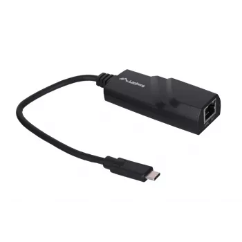 Lanberg NC-1000-02 USB-C 3.1 Gigabit Ethernet tīkla adapteris RJ-45