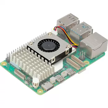 Raspberry Pi 5 Piederums - Aktīvais Dzesētājs, Ventilators Raspberry Pi 5 (RPI5-ACOOL)