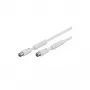 Wentronic 50725 Koaksiālais kabelis Balts