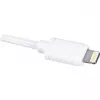 USB 2.0 adaptera kabelis, USB-A spraudnis > Lightning spraudnis (Balts, 2,0 metri)