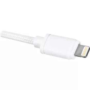 USB 2.0 adaptera kabelis, USB-A spraudnis > Lightning spraudnis (Balts, 2,0 metri)