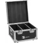 Flightcase Roadinger 2x LED CLS-18 QCL RGB/WW gaismām - aizsargājošs transporta korpuss