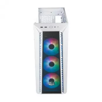 Cooler Master MasterBox 520 - Midi Tornis - PC - Balts - ATX - EATX - micro ATX - Mini-ITX - SSI CEB - ABS - Tērauds - Rūdīts Stikls